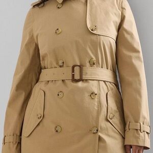 NWT Ralph Lauren Beige Trench Coat